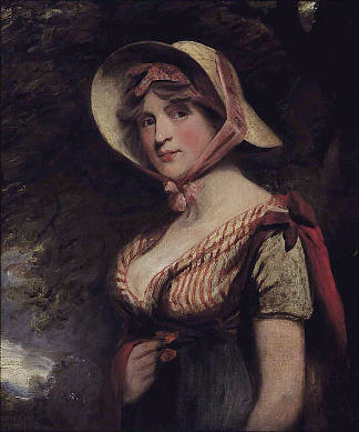 路易莎·礼仪夫人，戴萨特伯爵夫人 Lady Louisa Manners, Countess of Dysart (1821)，约翰·霍普纳