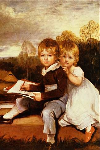 鲍登的孩子 The Bowden Children (1803)，约翰·霍普纳