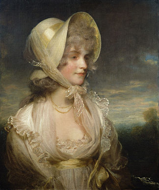 尊敬的露西·伊丽莎白·宾 The Honorable Lucy Elizabeth Byng (1799)，约翰·霍普纳