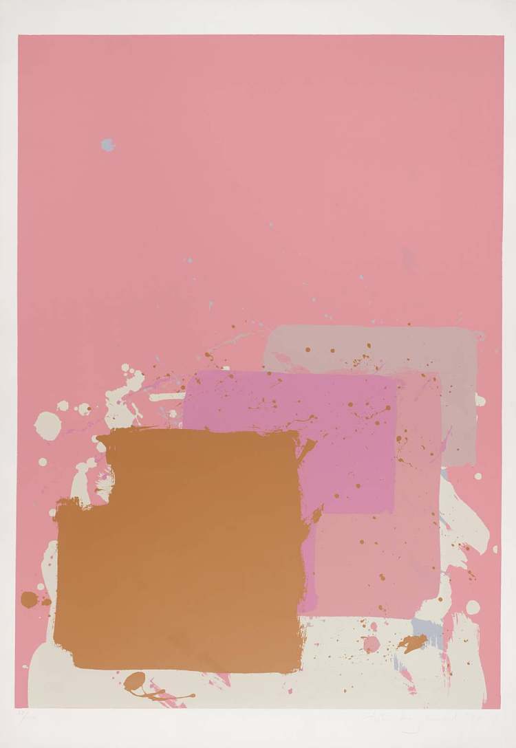 棕色 粉红色黑色 Brown Black on Pink (1971)，约翰·霍伊兰
