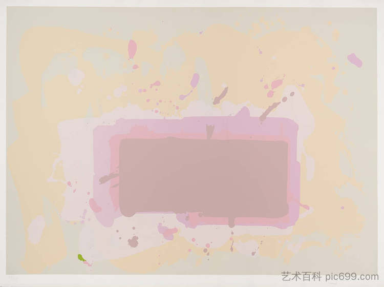 淡黄色、粉红色和棕色 Pale Yellow, Pink and Brown (1971)，约翰·霍伊兰