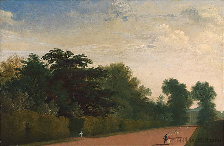 肯辛顿花园 Kensington Gardens (1815)，约翰·马丁