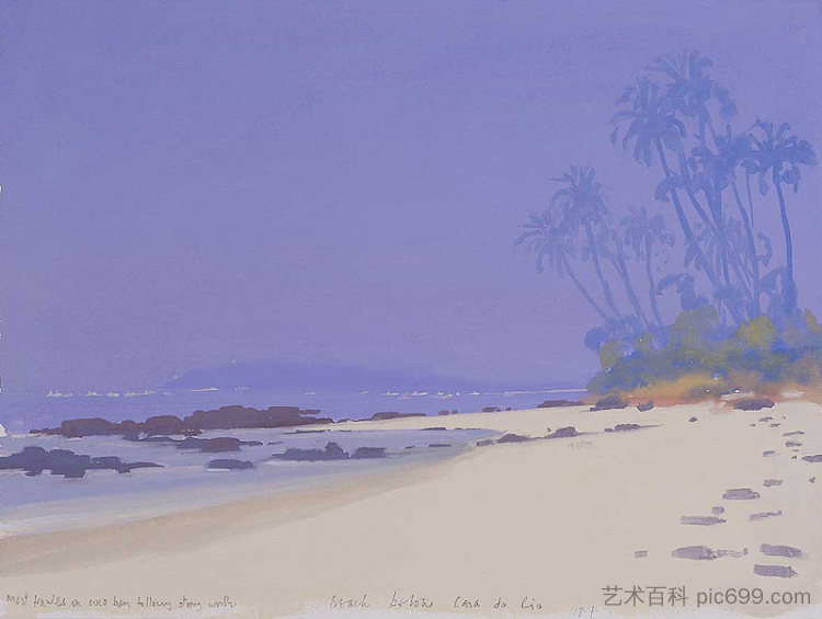 果阿海滩 Goan Beach，约翰·米勒