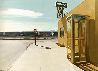 莫哈韦汽车站 Mojave Bus Station (1978)，约翰注册