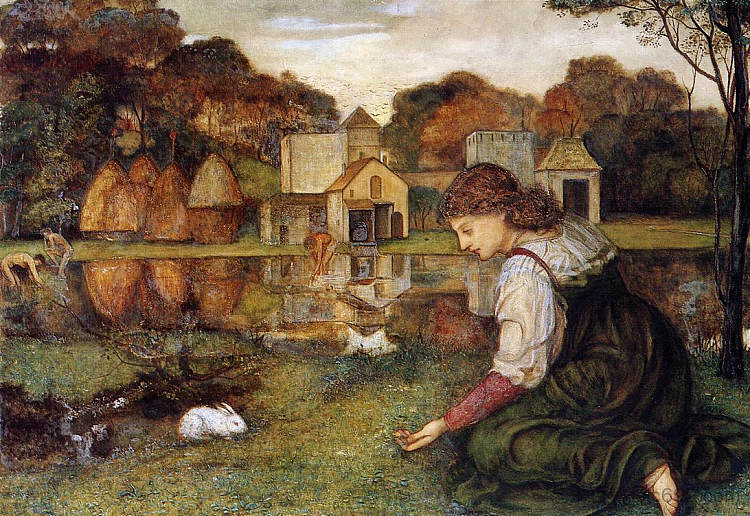 《白兔》 The White Rabbit,约翰·拉达姆·斯宾塞·斯坦霍普