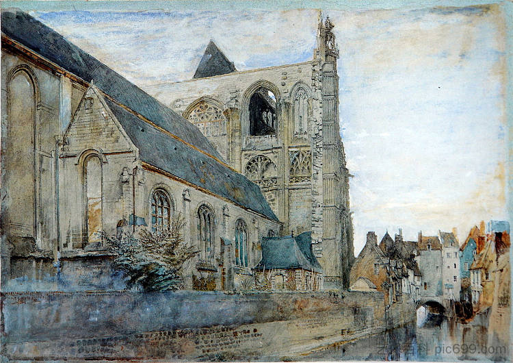 圣武尔弗兰阿比维尔教堂 Abbeville Church of St Wulfran (1868),约翰·罗斯金