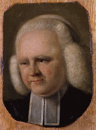 乔治·怀特菲尔德的肖像 Portrait of George Whitefield，约翰·拉塞尔