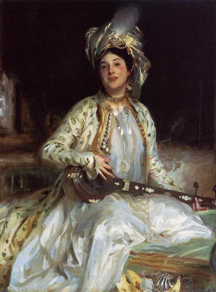 阿尔米娜，阿舍尔·韦特海默的女儿 Almina, Daughter of Asher Wertheimer (1908)，约翰·辛格·萨金特