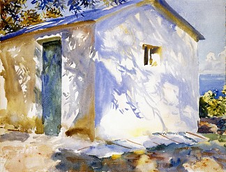 科孚岛：光与影 Corfu: Lights and Shadows (1909)，约翰·辛格·萨金特