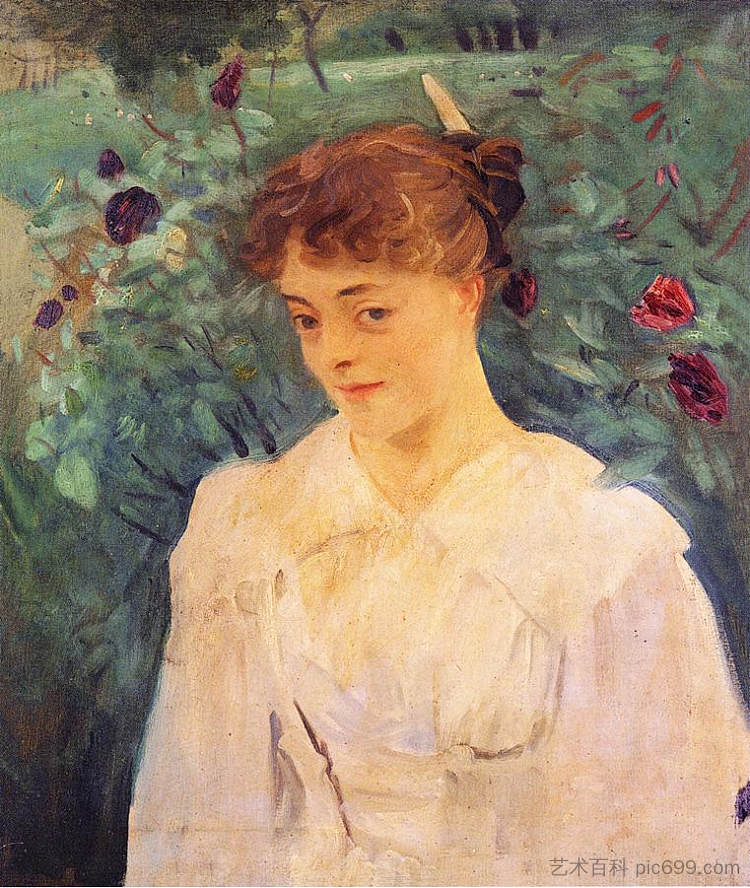 艾尔西·帕尔默 Elsie Palmer (c.1889 - c.1890),约翰·辛格·萨金特