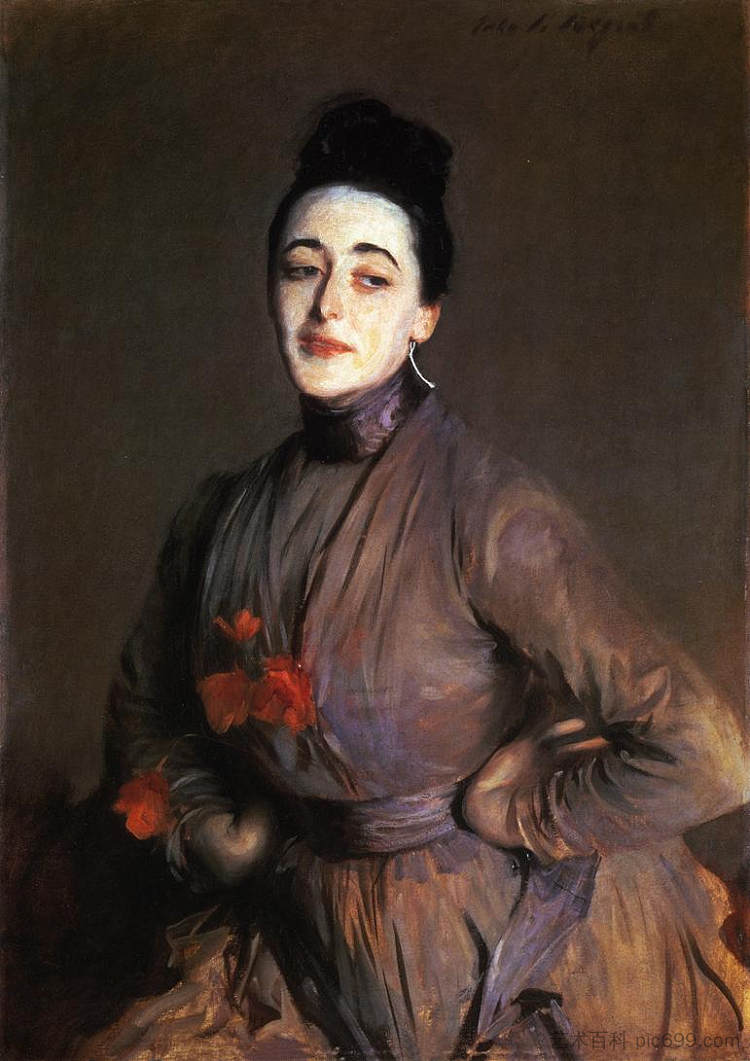 弗洛拉·普里斯特利 Flora Priestley (1889)，约翰·辛格·萨金特