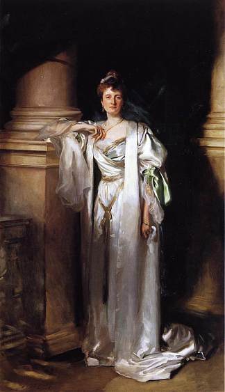 玛格丽特·斯派塞夫人 Lady Margaret Spicer (c.1906)，约翰·辛格·萨金特