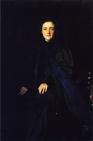 M. 凯里·托马斯 M. Carey Thomas (1899)，约翰·辛格·萨金特