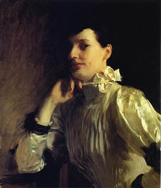 梅布尔·马昆德，亨利·加尔布雷思·沃德夫人 Mabel Marquand, Mrs. Henry Galbraith Ward (c.1891 – c.1893)，约翰·辛格·萨金特