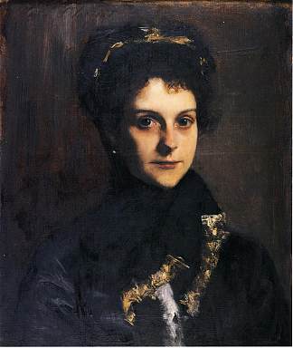 布塞内特·杜克洛小姐 Mademoiselle Boussenet Duclos (1882)，约翰·辛格·萨金特