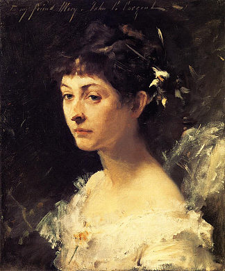 玛丽·特纳·奥斯汀 Mary Turner Austin (c.1878)，约翰·辛格·萨金特