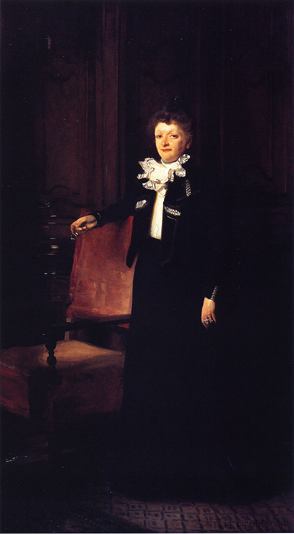 查尔斯·亨廷顿夫人 Mrs Charles Huntington (1898)，约翰·辛格·萨金特