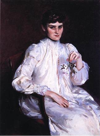 埃德蒙·凯利夫人 Mrs. Edmond Kelly (1889)，约翰·辛格·萨金特
