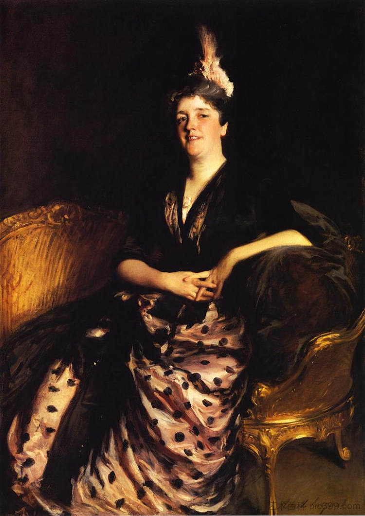 爱德华·达利·博伊特夫人 Mrs. Edward Darley Boit (1888)，约翰·辛格·萨金特