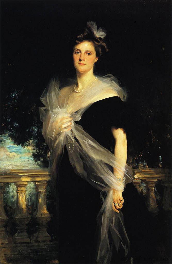 哈罗德·哈姆斯沃斯夫人 Mrs. Harold Harmsworth (1906)，约翰·辛格·萨金特