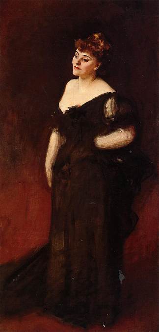 哈里·维恩·维尔班克夫人 Mrs. Harry Vane Vilbank (c.1883 – c.1884)，约翰·辛格·萨金特