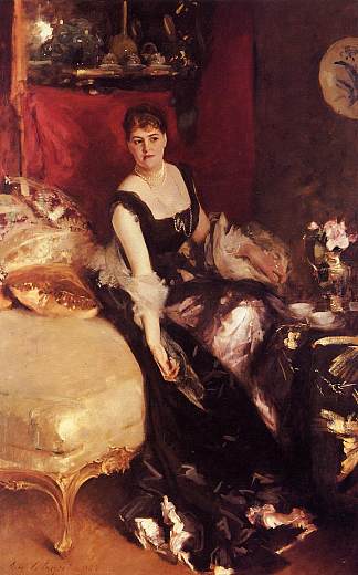 凯特·莫尔夫人 Mrs. Kate A More (1884)，约翰·辛格·萨金特