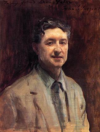 丹尼尔·诺兰的肖像 Portrait of Daniel J. Nolan (1917)，约翰·辛格·萨金特