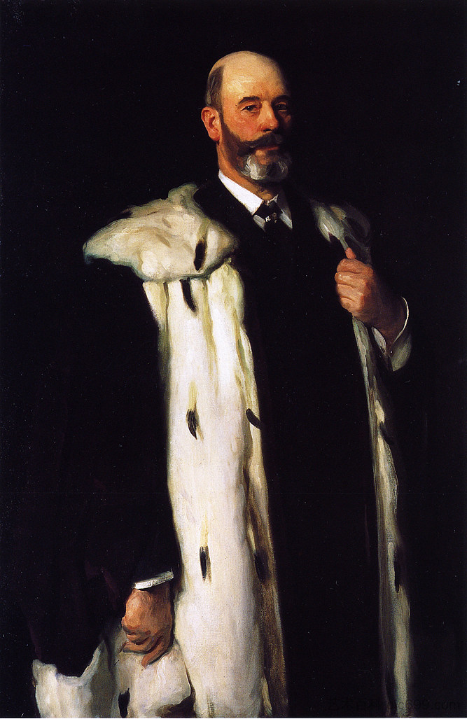 大卫·里士满爵士 Sir David Richmond (c.1899)，约翰·辛格·萨金特