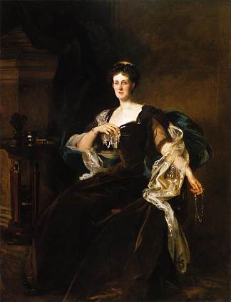 拉索姆伯爵夫人 The Countess of Lathom (1904)，约翰·辛格·萨金特