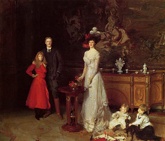 西特韦尔家族 The Sitwell Family (1900)，约翰·辛格·萨金特