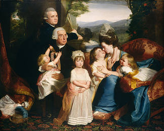 科普利家族 The Copley Family (1776)，约翰·辛格顿·科普利