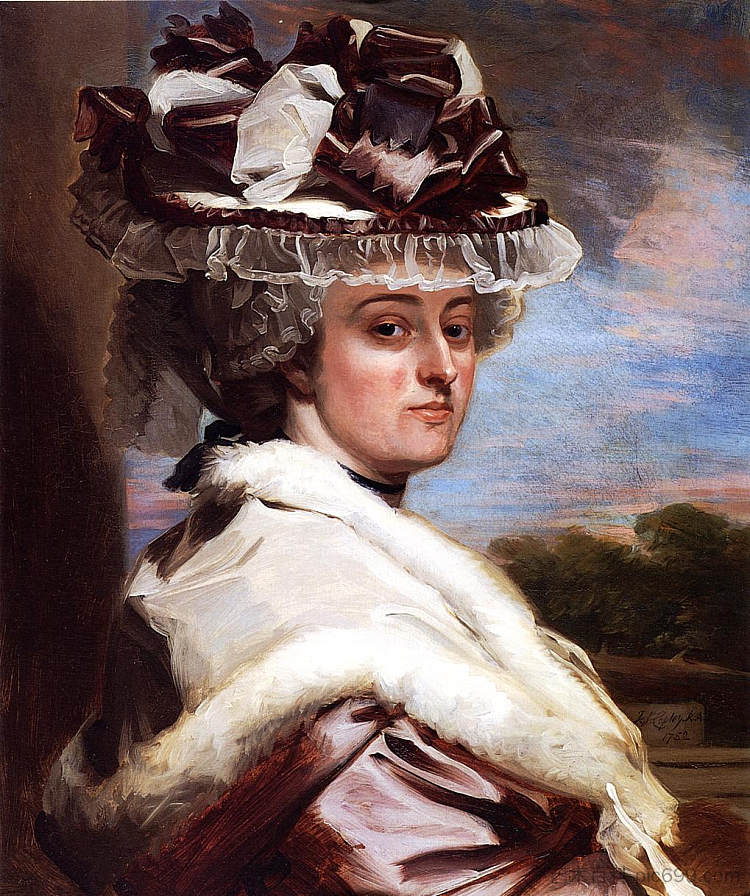 拉蒂蒂亚·巴尔弗 Latitia F. Balfour (1782),约翰·辛格顿·科普利
