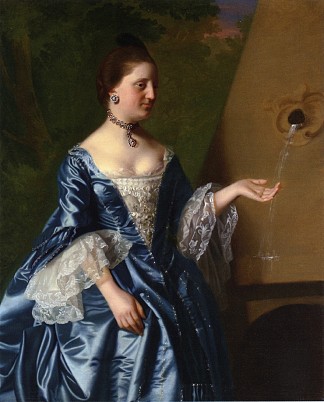 爱丽丝·胡珀夫人 Mrs.Alice Hooper (c.1763)，约翰·辛格顿·科普利