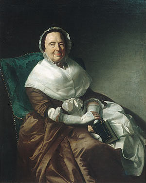 希尔瓦纳斯·伯恩夫人 Mrs. Sylvanus Bourne (1766)，约翰·辛格顿·科普利