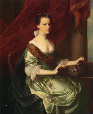 小西奥多·阿特金森夫人 Mrs.Theodore Atkinson Jr (1765)，约翰·辛格顿·科普利