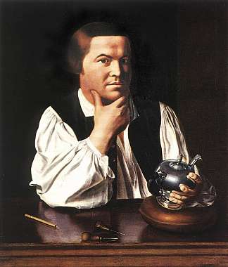 保罗·里维尔 Paul Revere (1768 – 1770)，约翰·辛格顿·科普利