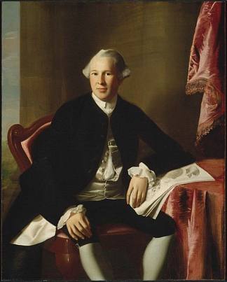 约瑟夫·沃伦的肖像 Portrait of Joseph Warren (c.1765)，约翰·辛格顿·科普利