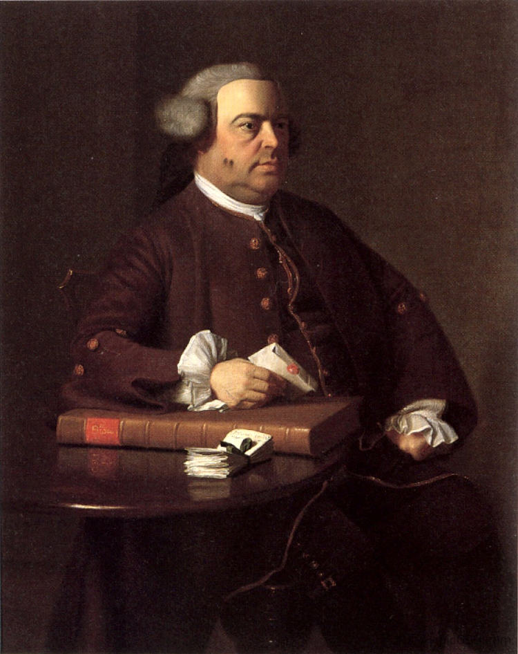 纳撒尼尔·艾伦的肖像 Portrait of Nathaniel Allen (1763)，约翰·辛格顿·科普利