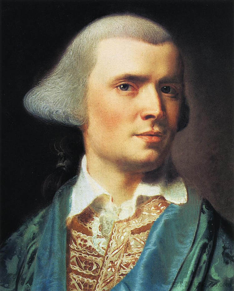 自画像 Self-portrait (1769)，约翰·辛格顿·科普利