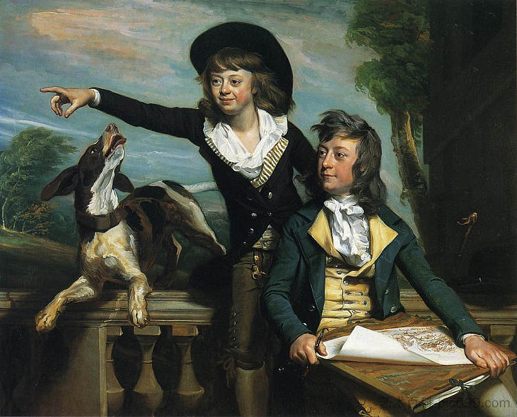 西部兄弟 The Western Brothers (1783),约翰·辛格顿·科普利