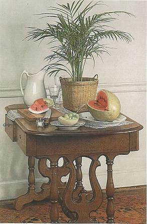 静物与西瓜 Still Life with Watermelon，约翰·斯图尔特·英格尔