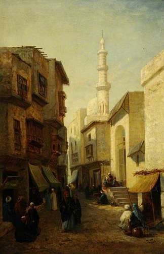 开罗巴布纳赛尔附近的清真寺 Mosque near the Bab al-Nasr, Cairo，约翰·瓦利二世