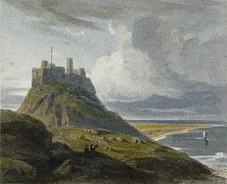 圣岛城堡 Holy Island Castle (1810)，约翰·瓦利