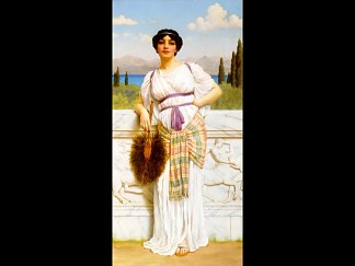希腊美女 A Greek Beauty (1905)，约翰·威廉·格维得