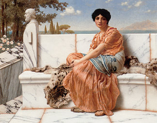 在萨福时代 In the Days of Sappho (1904)，约翰·威廉·格维得