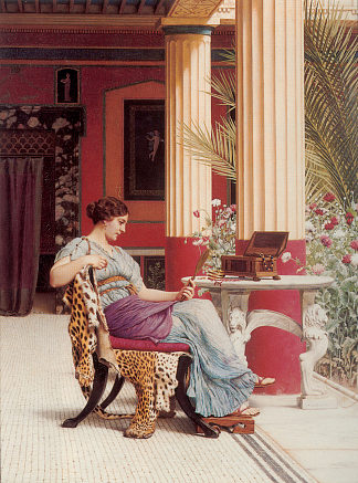 宝石棺材 The Jewel Casket (1900)，约翰·威廉·格维得