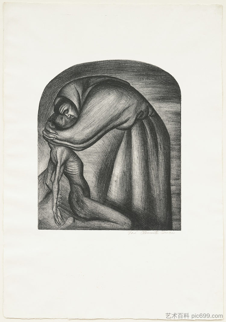方济各会 The Franciscan (1929),何塞·克莱门特·奥罗斯科