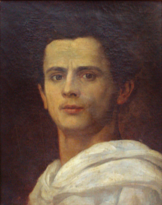 自画像 Self-portrait (1878)，若塞·费尔拉兹·德·阿尔梅达·茹尼奥尔