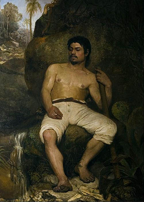 巴西伐木工人 The Brazilian lumberjack (1875)，若塞·费尔拉兹·德·阿尔梅达·茹尼奥尔