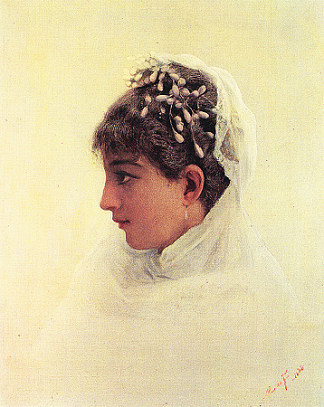 新娘 The bride (1886)，若塞·费尔拉兹·德·阿尔梅达·茹尼奥尔